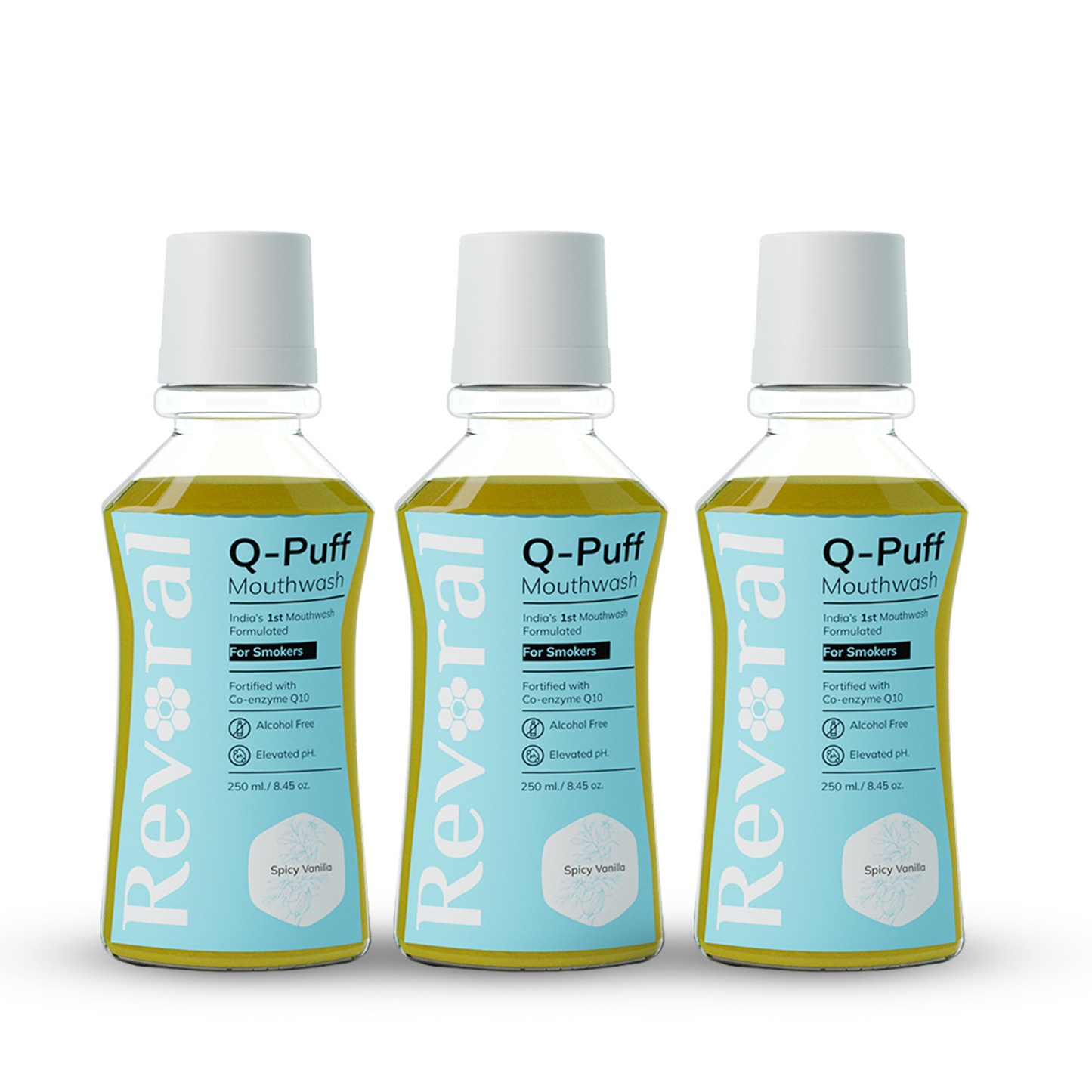 Q-Puff Mouthwash - Supersize Shield
