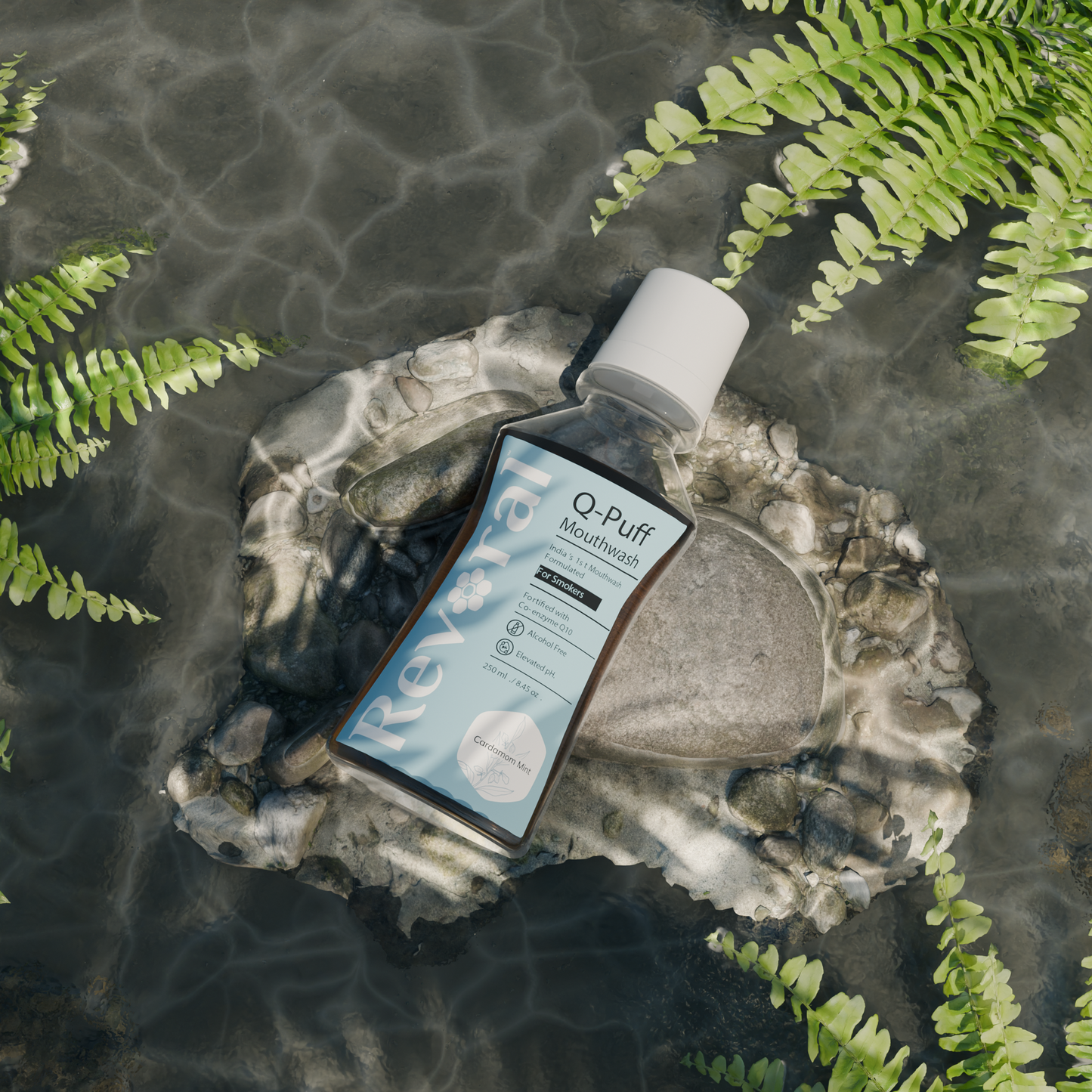 Q-Puff Mouthwash - Supersize Shield