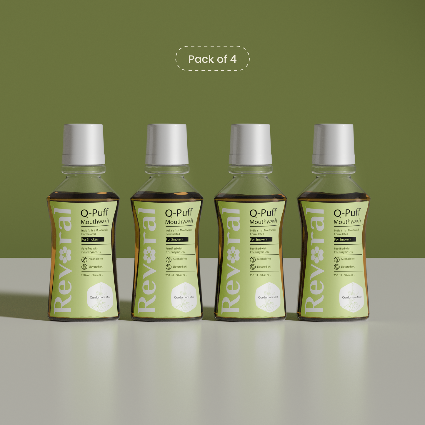 Q-Puff Mouthwash - Supersize Shield