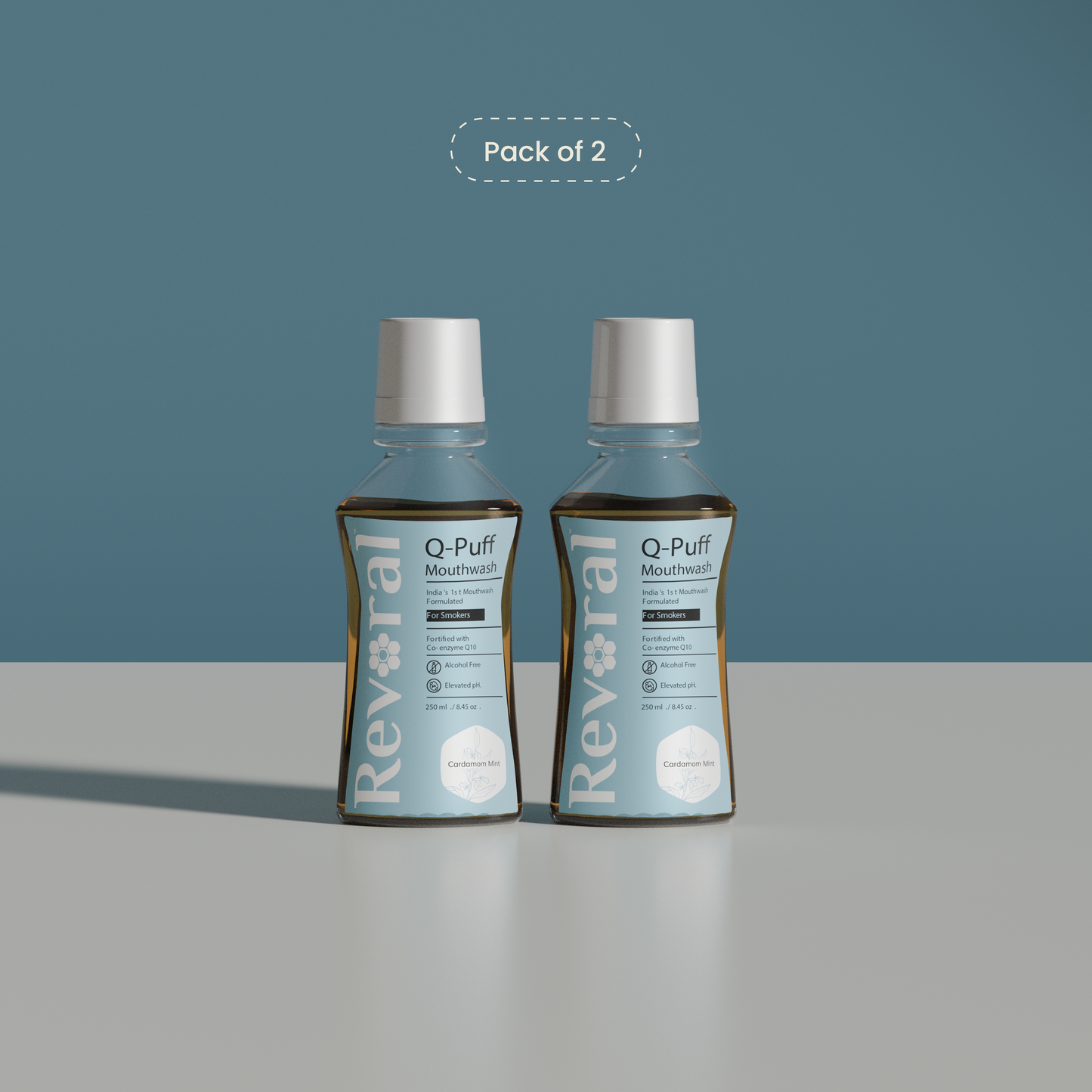 Q-Puff Mouthwash - Supersize Shield