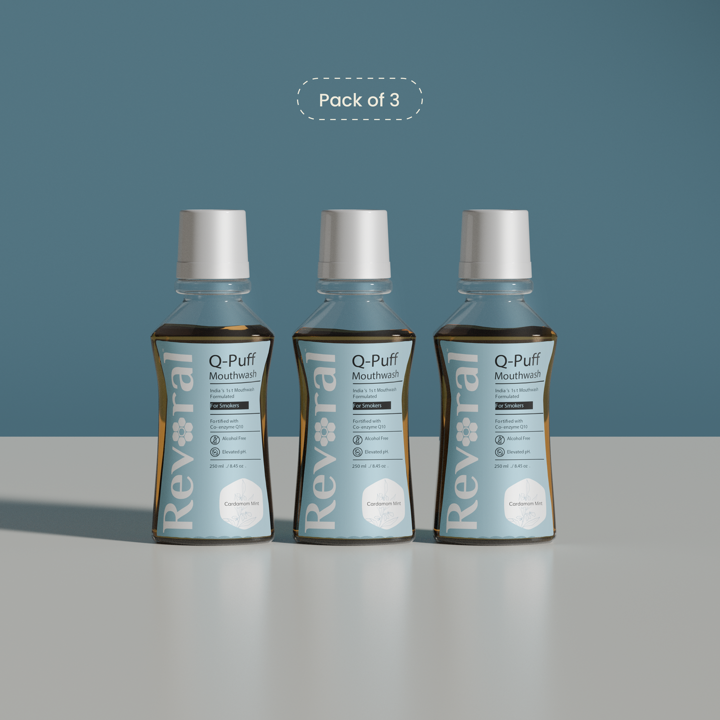 Q-Puff Mouthwash - Supersize Shield