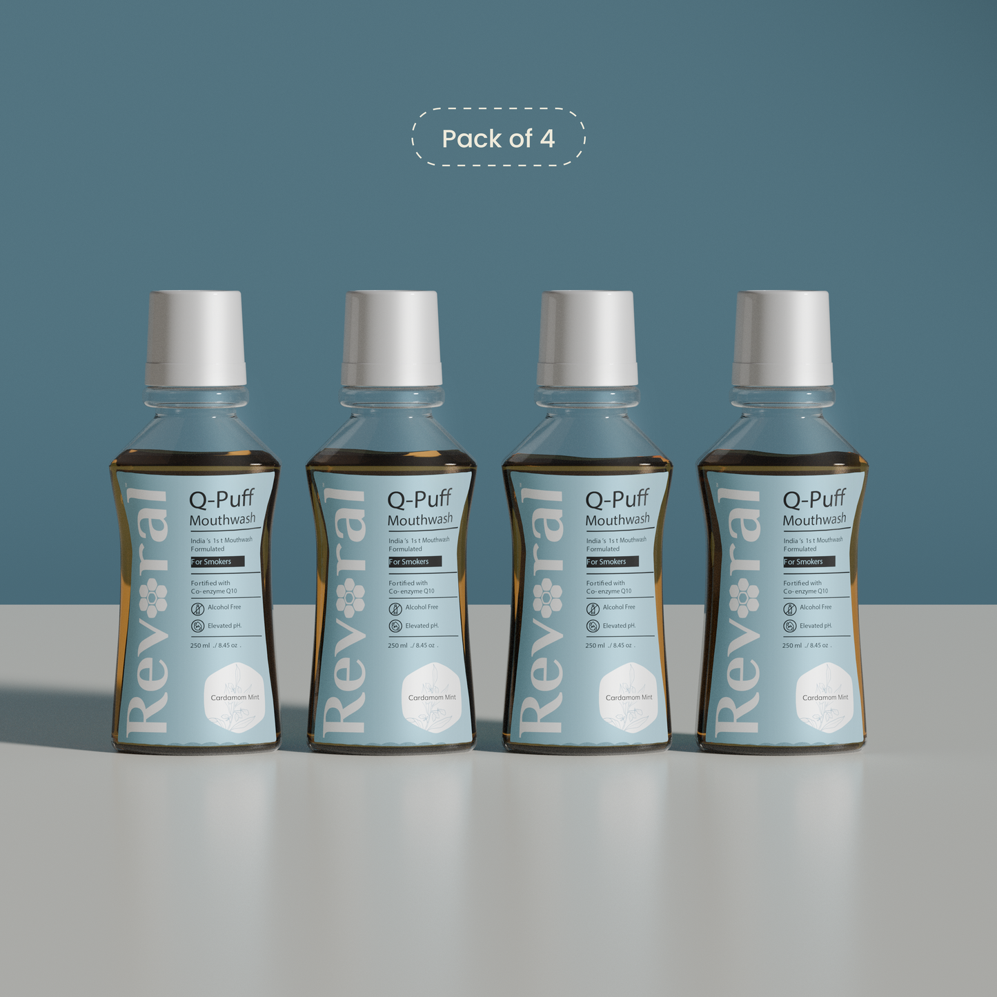 Q-Puff Mouthwash - Supersize Shield