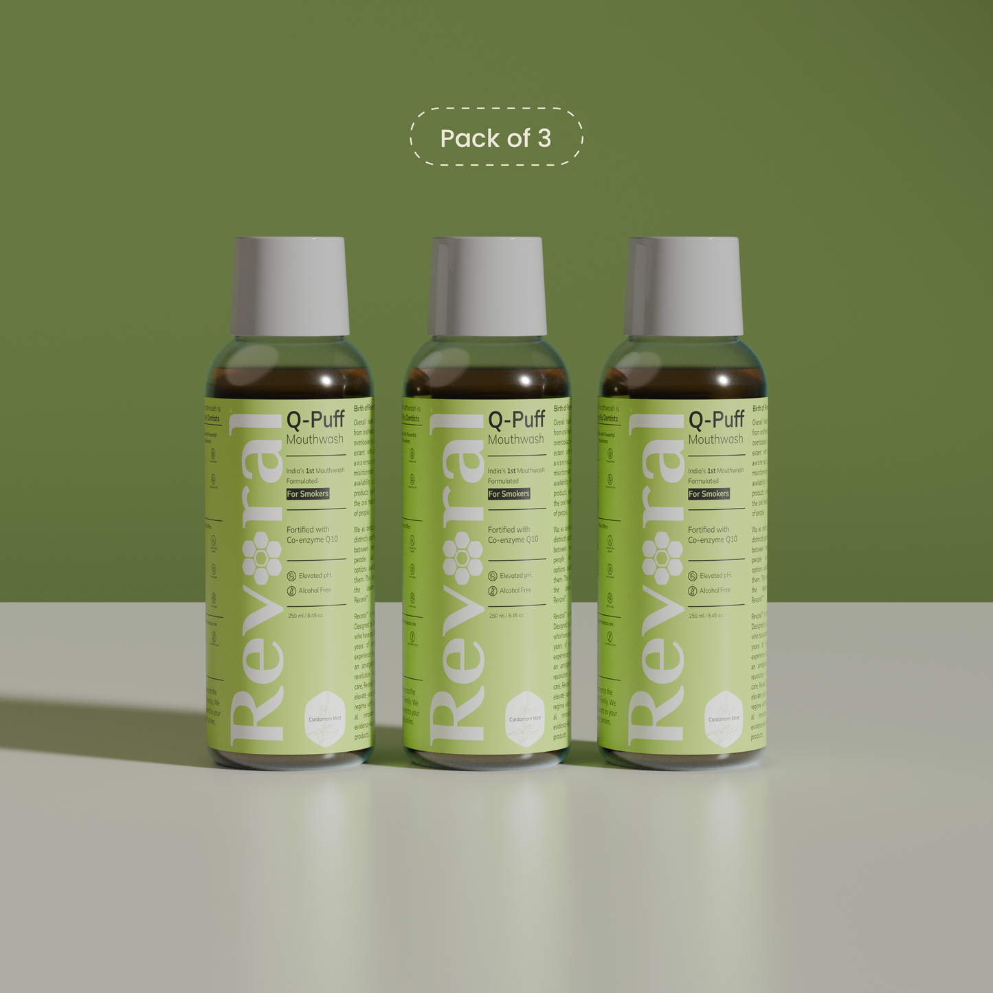 Pocket Q-Puff Mouthwash