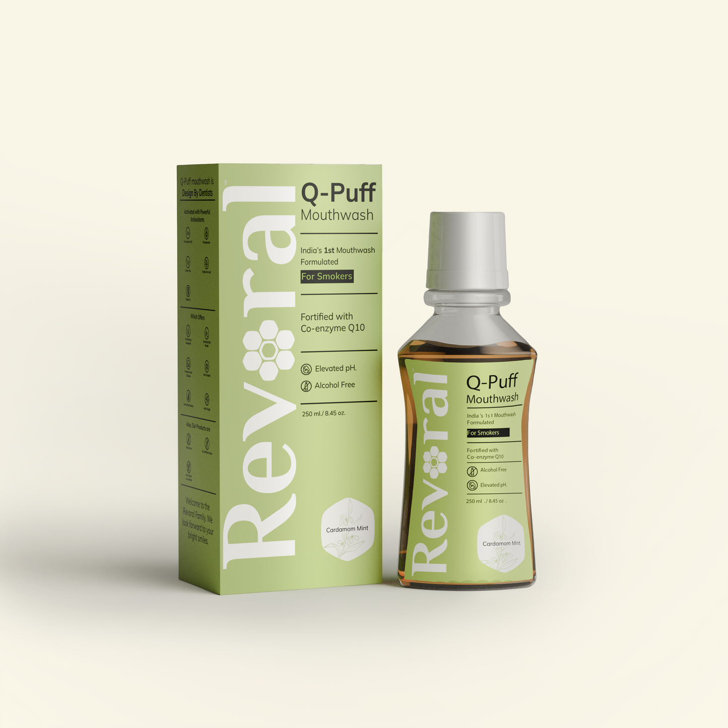Q-Puff Mouthwash - Supersize Shield