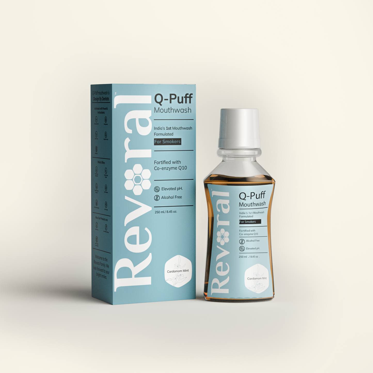 Q-Puff Mouthwash - Supersize Shield