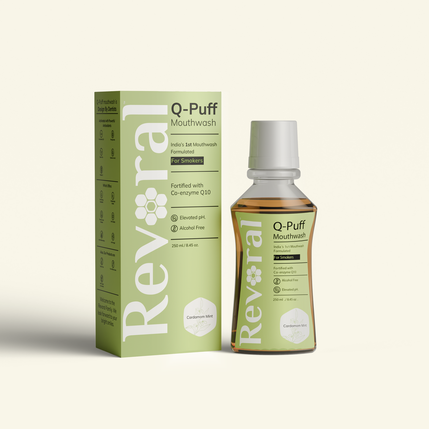 Q-Puff Mouthwash - Supersize Shield