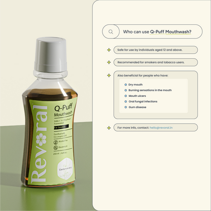 Q-Puff Mouthwash - Supersize Shield
